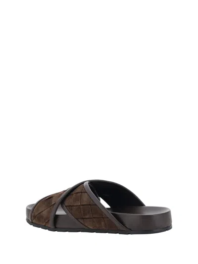 Shop Bottega Veneta Men Sandals In Multicolor