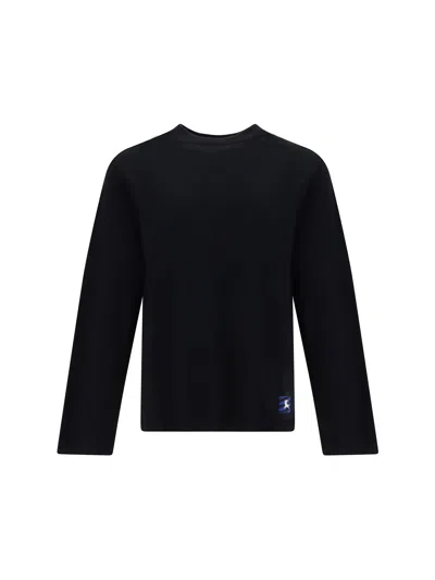 Shop Burberry Men Sweatshirt In Black
