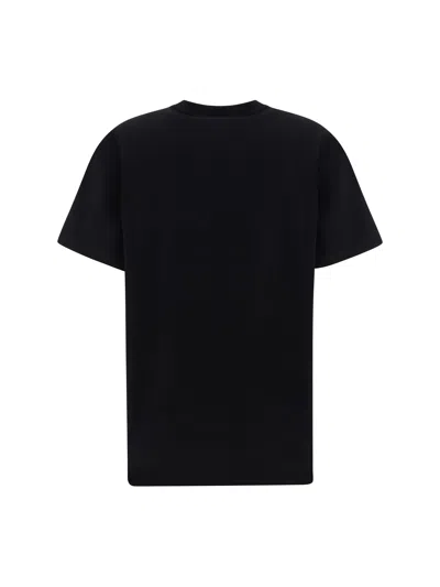 Shop Burberry Women T-shirt In Black