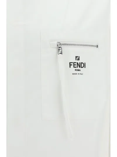 Shop Fendi Men Shirt In White
