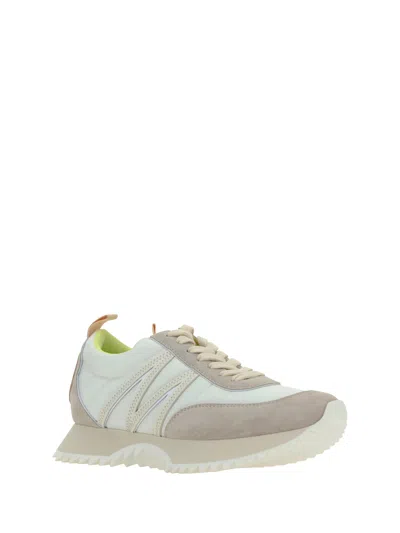 Shop Moncler Women Pacey Low Top Sneakers In Multicolor