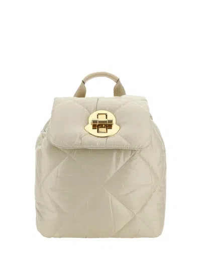 Shop Moncler Women Puff Backpack In Multicolor