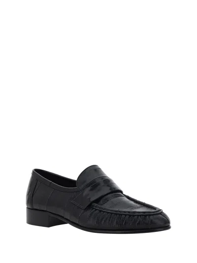 Shop The Row Women Soft Loafers In Black