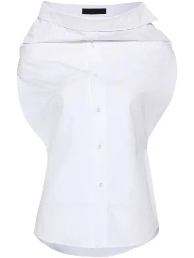Shop Alainpaul Skirt In White