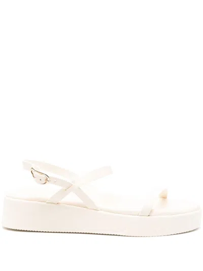 Shop Ancient Greek Sandals Evriali Vachetta Shoes In Off White
