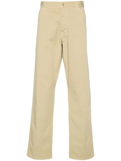 Shop Aspesi Pantalone Postfun Clothing In Brown