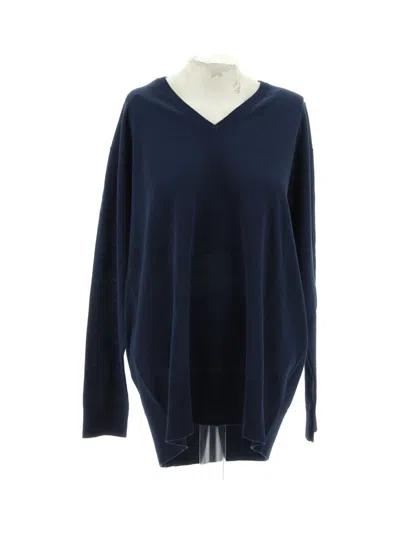 Shop Aspesi Sweaters In 01098 - Navy / Navy
