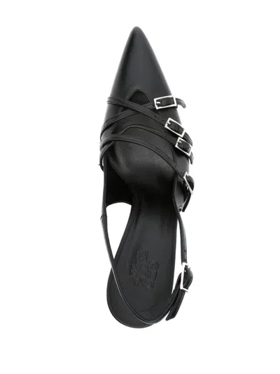Shop Gia Borghini Mules In Black