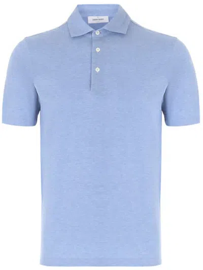 Shop Gran Sasso Polo Clothing In Blue