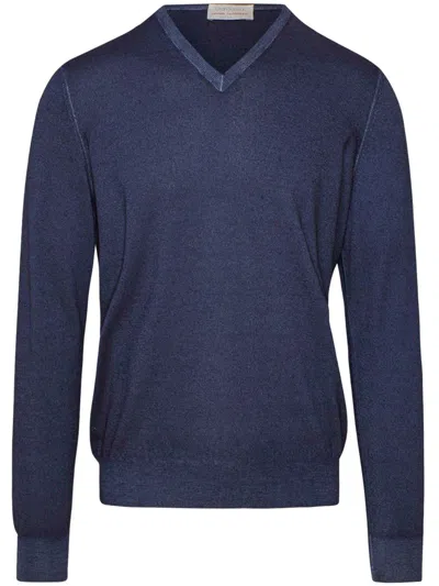Shop Gran Sasso Pullover Clothing In Blue