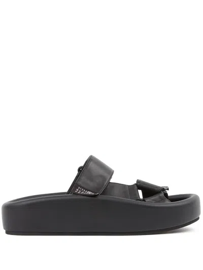 Shop Mm6 Maison Margiela Sandal Shoes In T8013 Black