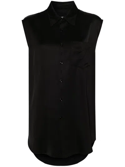 Shop Mm6 Maison Margiela Shirt Clothing In Black
