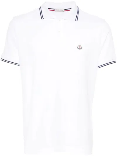 Shop Moncler Polo Clothing In White
