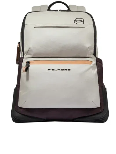 Shop Piquadro Backpack For Computer And Ipad Bags In Grey