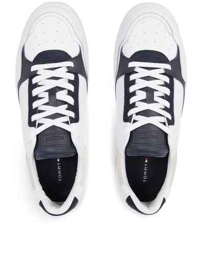 Shop Tommy Hilfiger Th Basketball Best Locker Shoes In White