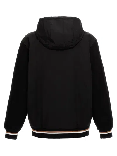 Shop Hugo Boss 'sommers 66' Hooded Jacket In Black