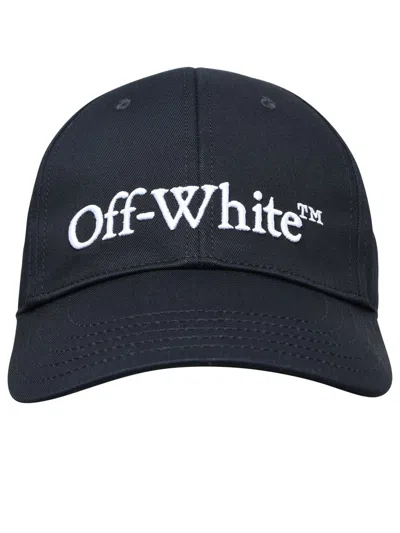 Off-white Off White™ Black Baseball Cap With Logo In Black