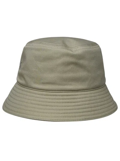 Shop Burberry Hunter Cotton Hat In Beige