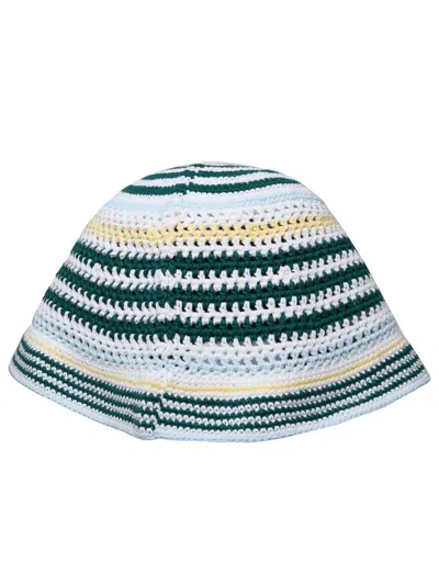 Shop Casablanca Multicolor Cotton Hat