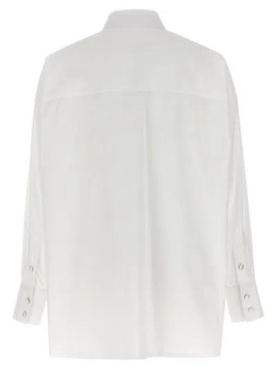 Shop Dolce & Gabbana Poplin Shirt In White