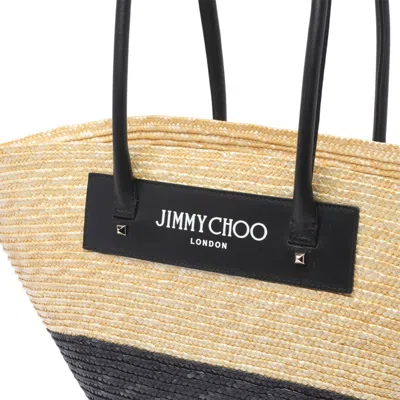 Shop Jimmy Choo Bags In Beige