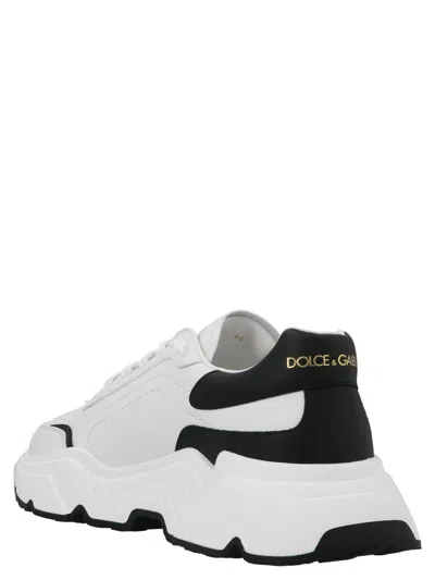 Shop Dolce & Gabbana 'day Master' Sneakers In White/black