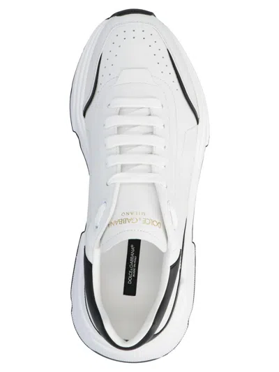 Shop Dolce & Gabbana 'day Master' Sneakers In White/black
