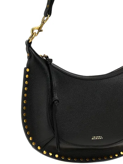 Shop Isabel Marant 'naoko' Shoulder Bag In Black