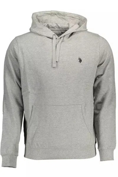 Shop U.s. Polo Assn Gray Cotton Sweater