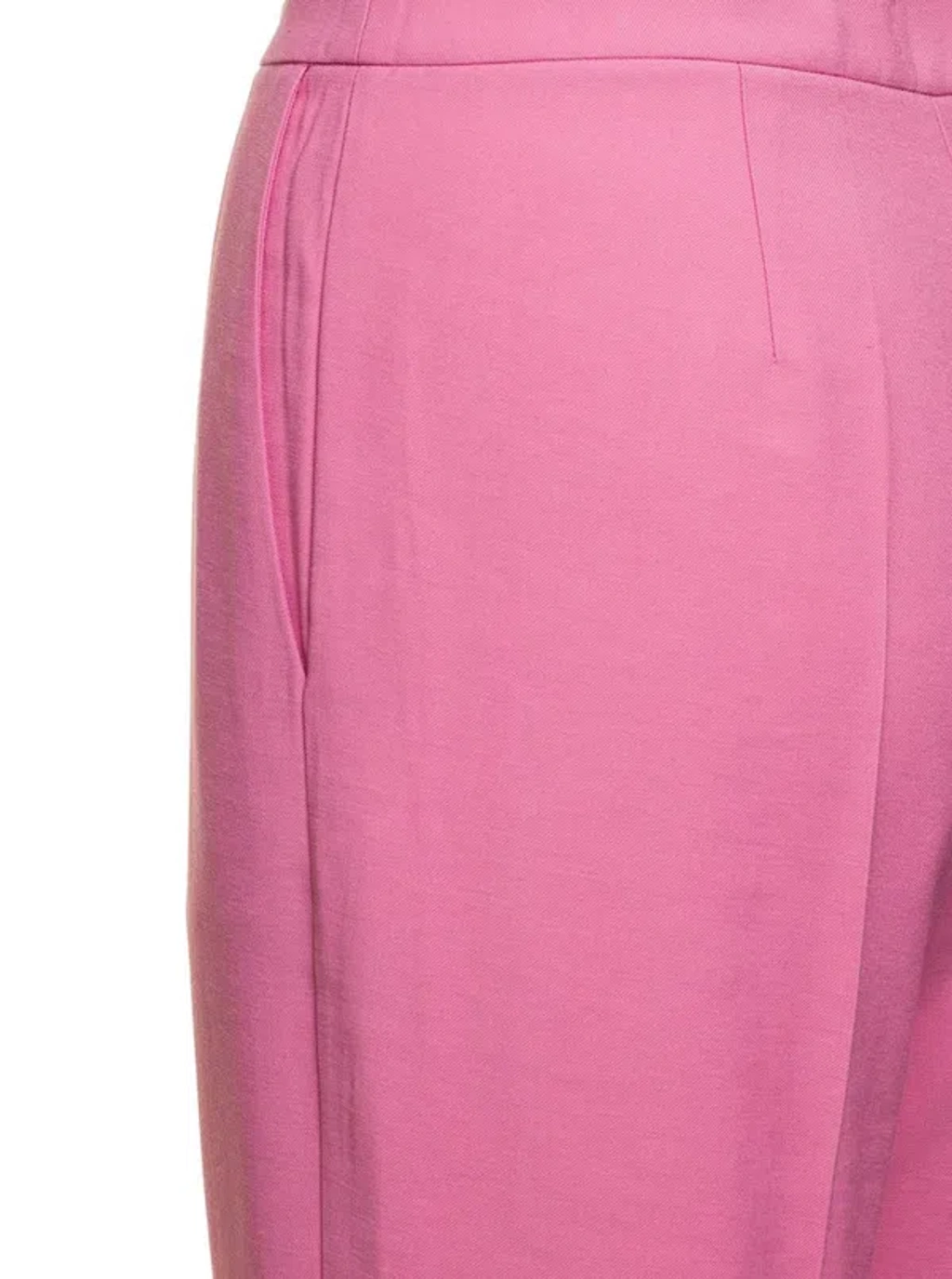 パンツ THE ANDAMANE Pink Straight Trousers Galdys in Viscose Woman The Andamane Pink Gladys Straight-leg Trousers | ModeSens