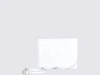 Shop Dolce & Gabbana Bags In Optical White