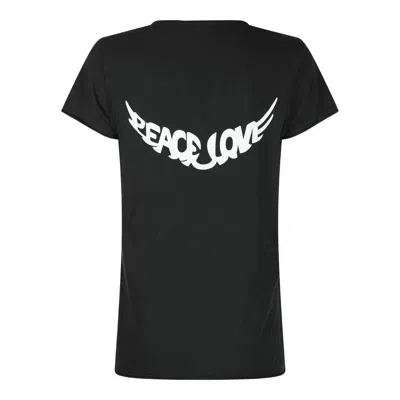 Shop Zadig & Voltaire T-shirts And Polos Black