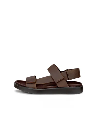 Shop Ecco Men's Flowt Sandal In Brown