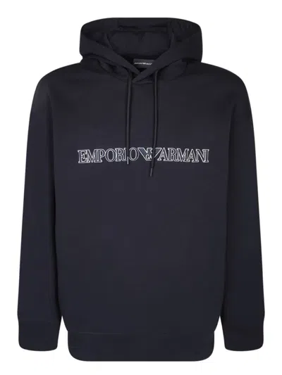 Shop Emporio Armani Sweatshirts In Grey