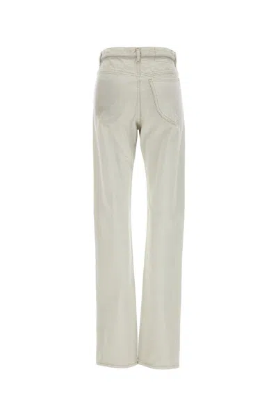 Maison Margiela Elevated Denim Straight-leg Jeans In Gray