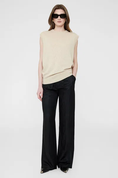 Shop Anine Bing Ronan Sweater In Oat