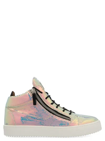 Shop Giuseppe Zanotti 'may London' Sneakers In Multicolor
