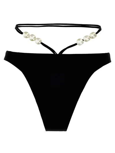 Shop Magda Butrym '03' Bikini Bottoms In Black