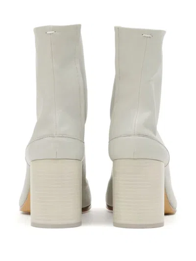 Shop Maison Margiela Tabi Ankle Boots H80 Shoes In White