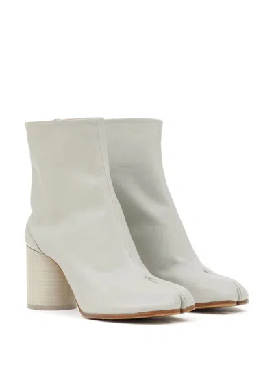 Shop Maison Margiela Tabi Ankle Boots H80 Shoes In White
