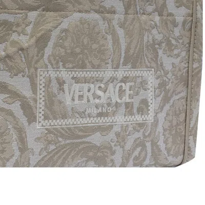 Shop Versace Bags In Beige
