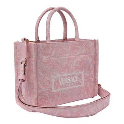 Shop Versace Bags In Pink