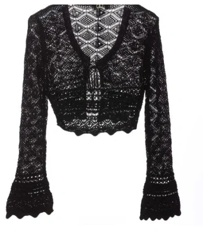 Shop Twinset Twin-set Sweaters In Black