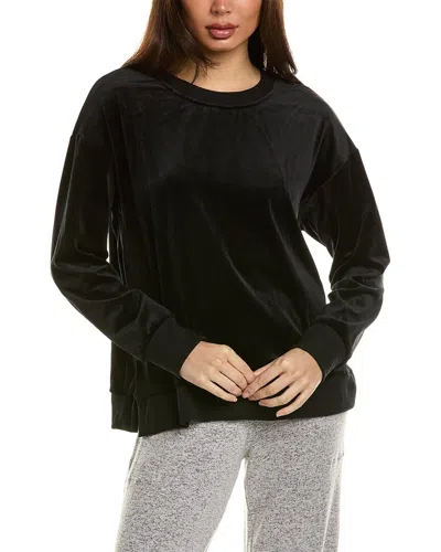 Shop Donna Karan Sleepwear Sleep Top In Black
