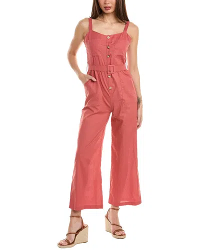 Shop Anna Kay Amalie Jumpsuit In Red