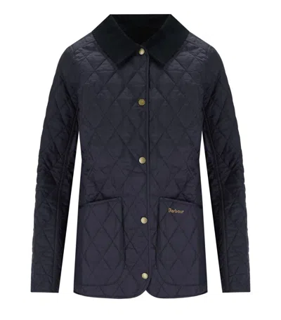 Shop Barbour Annandale Navy Blue Jacket