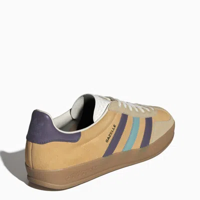 Shop Adidas Originals Sneaker Gazelle Indoor Orange/violet/off White In Multicolor