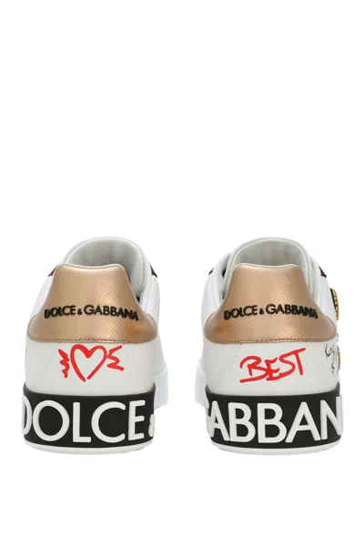 Shop Dolce & Gabbana Sneakers In Fdo.white Lettering