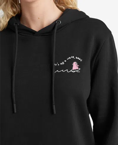 Shop Kenneth Cole Site Exclusive! Lennnie - It's A Wave Sweatshirt In Black