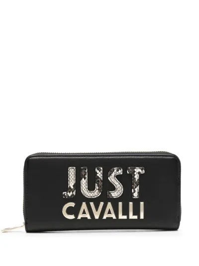 Shop Just Cavalli Wallets In Black